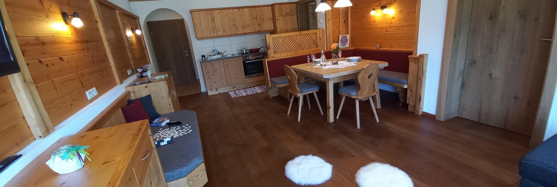 Apartment Gipfelsturm Kufstein - Wohn_Essbereich