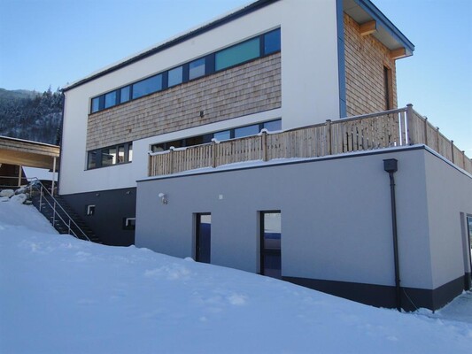 Apartment Gipfelsturm - Hausansicht Ost Winter