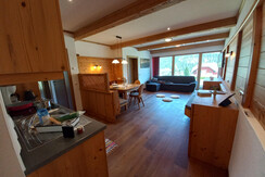 Apartment Gipfelsturm_Kufstein_Küche_Wohnen