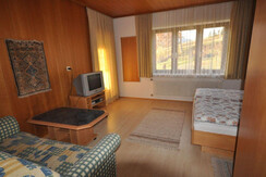Ferienwohnung Kristall, Tauplitz, Zimmer mit TV