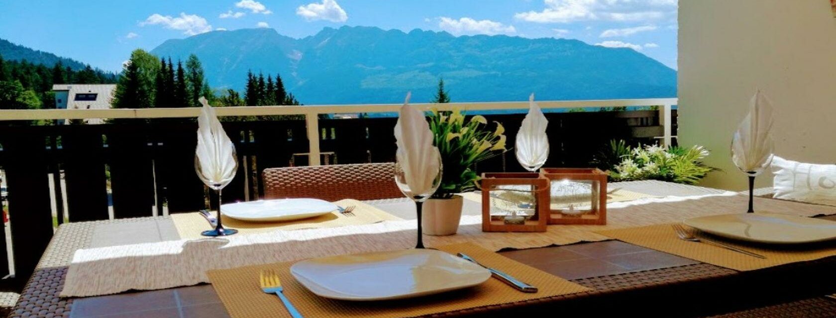 Barbi Exclusiv Apartment, Ausblick Terrasse