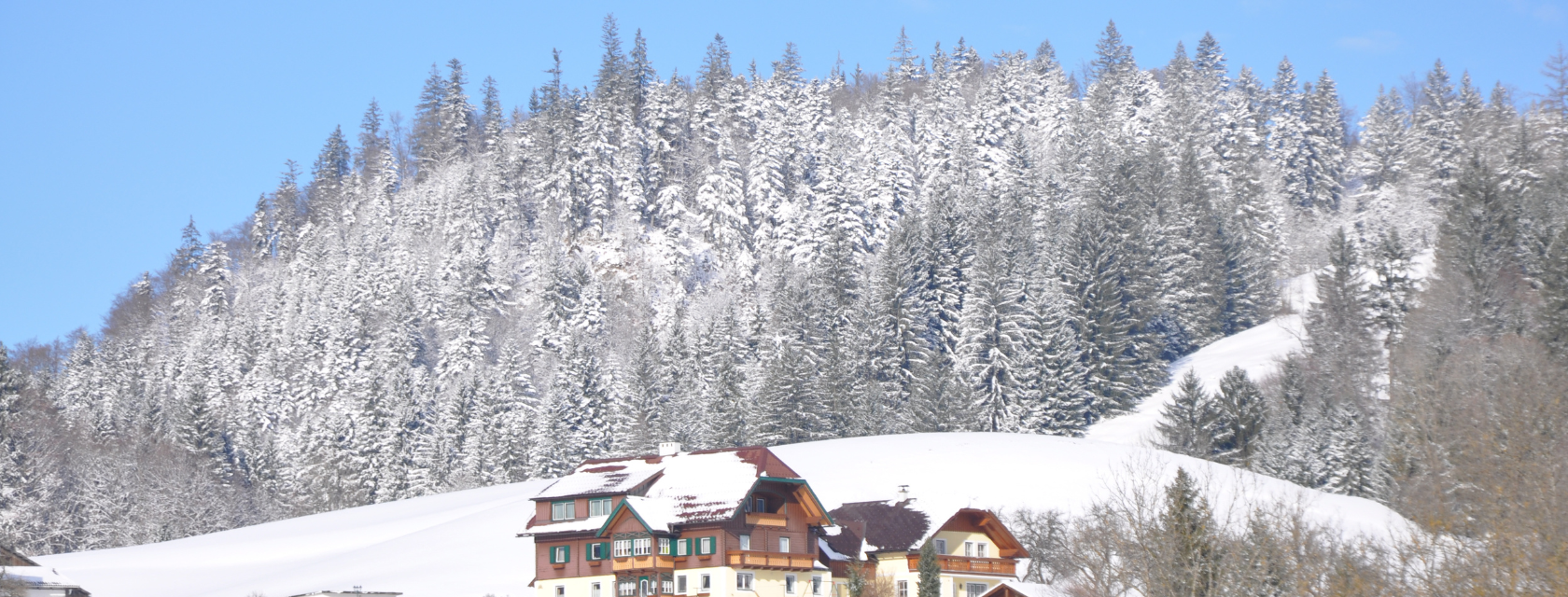 Bauernhof Haim, Pichl Kainisch, Winteransicht