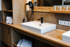 Badezimmer Morgensonne