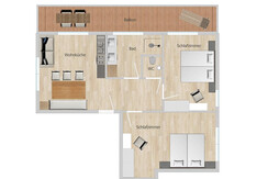 Haufhof Apartments - Apartment Morgensonne