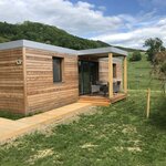 Photo of Shared room, shower or bath, toilet, facing the pool