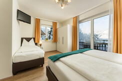 Top 3 Bedroom 1 with Double - and Singlebed