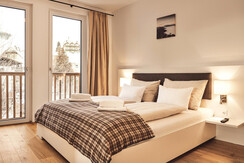 Bergblick Lodge B6_Tauplitz_Schlafzimmer