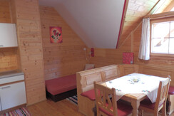 Wohnküche Himbeerwohnung