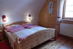 Himbeerwohnung Schlafzimmer