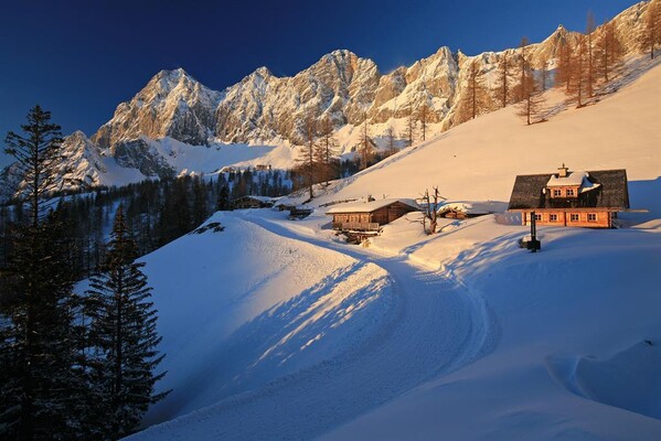 Brandalm Kuschelhütte Winter