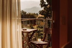 Kollerhof am Eichberg Balkon