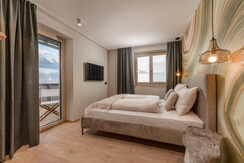 Bedroom 4 with large terrace