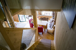 View to the ground floor