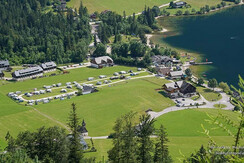 Camping Gößl, Grundlsee, Luftaufnahme