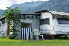 Camping Gößl, Grundlsee, Mietwohnwagen