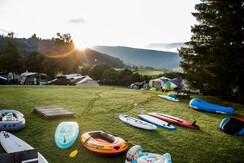 Morgenerwachen Camping am Badesee