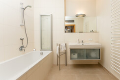 Bathroom with bath tub
