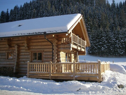 Terrasse im Winter