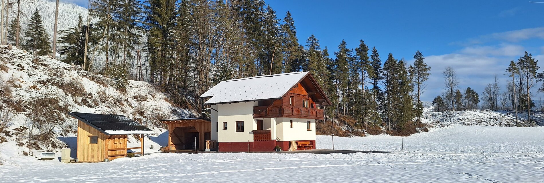 Chalet Lärchforst im Winter