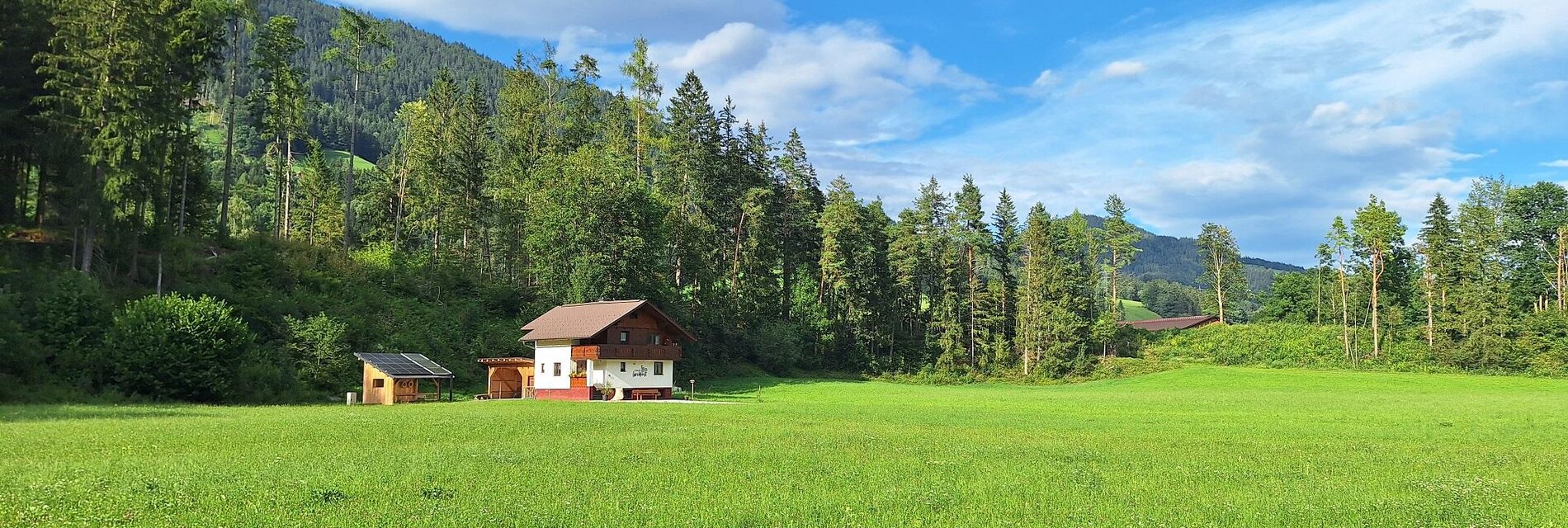 Chalet Lärchforst im Sommer