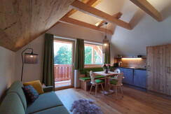 Chalet Tauplitz, Top 3, Küche/Wohnraum