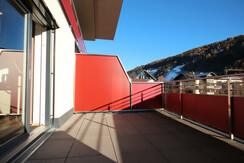 Balcony accessable from the living and dining area