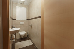 Toilet with wash basin