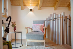 Wohnlicher Eingangsbereich mit ausseerischem Touch