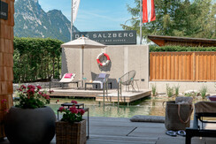 Das Salzberg Garten mit Naturbadeteich