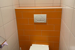 WC im Badezimmer