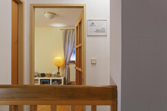 Eingang zum Yogaraum