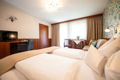 Doppelbettzimmer Hotel Die Herberge Loipersdorf