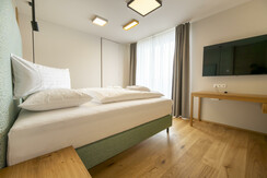 Apartments Weitblick Dorfhotel Fasching Schlafzimm