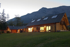 Elfenhaus, Grundlsee, Abendstimmung