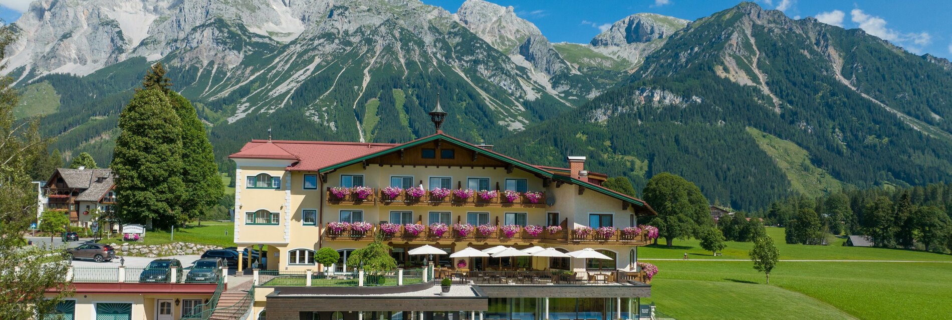 Ennstalerhof inmitten der Ramsauer Bergwelt