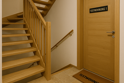 Treppenhaus: mit KI erstellt