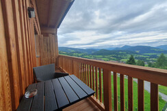 Ausblick Balkon