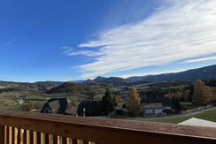Ausblick Balkon Stolzalpe