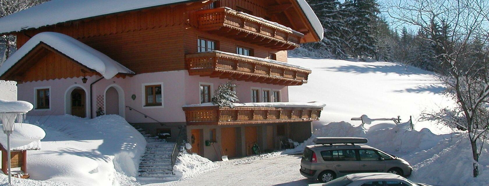 Familie Steinbrecher, Bauernhof im Winter