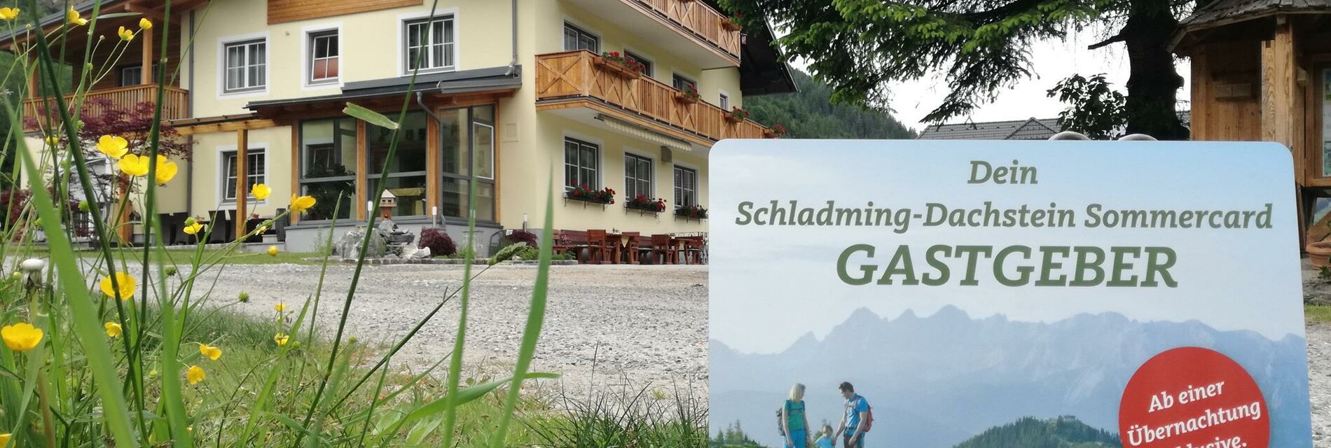 Haus mit Sommercard