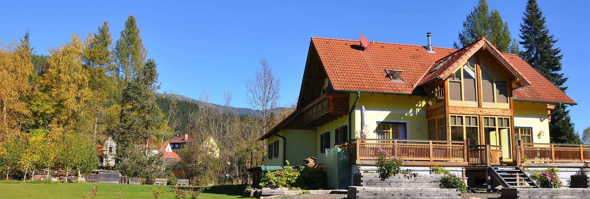 Familienappartement„Im Landhaus"-Außen-Murtal