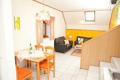 Essbereich m. Wohnzimmer