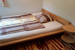 FerienapartmentFeldbaumer-Doppelbett-Murtal