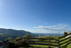 Aussicht von der Terrasse.