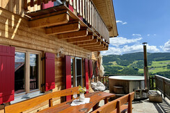 Bergchalet Terrasse