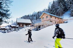 Direkt an der Piste