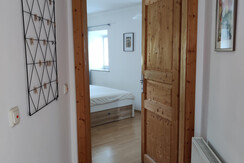 Tür zum Schlafzimmer