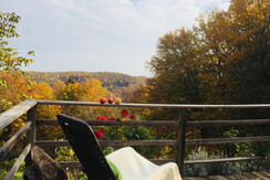 In die Ferne blicken