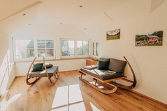 Vacation home Em&Ma, Bad Aussee, reading corner