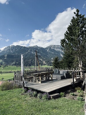 Ferienhaus Ennsling_Terrasse